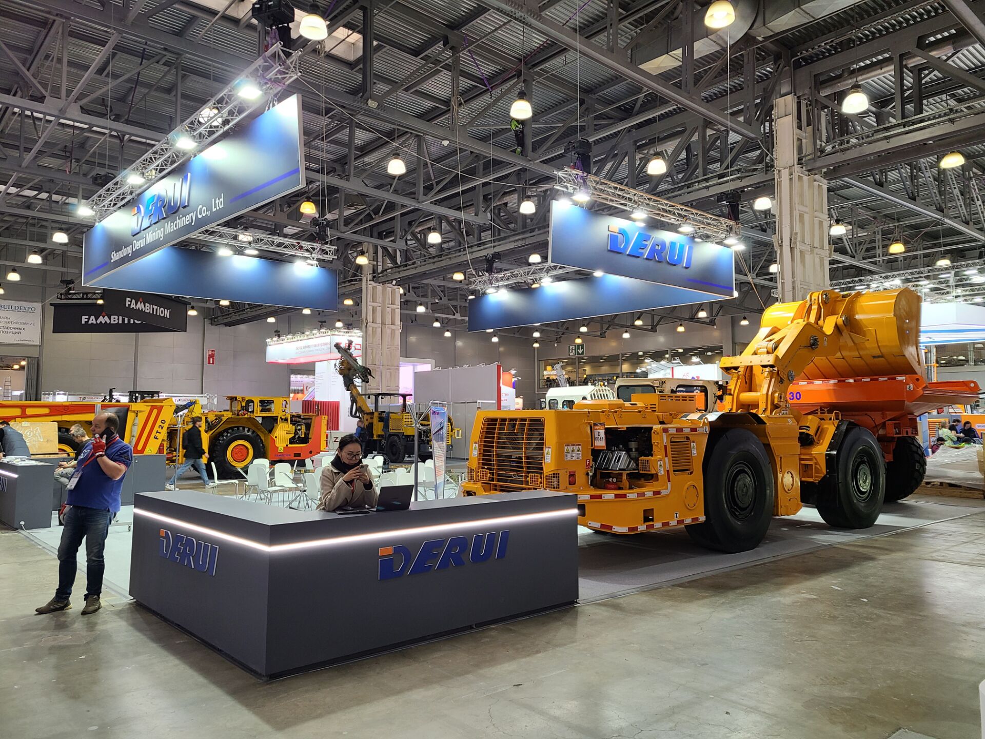 DERUI participated Mining World Russia 2024