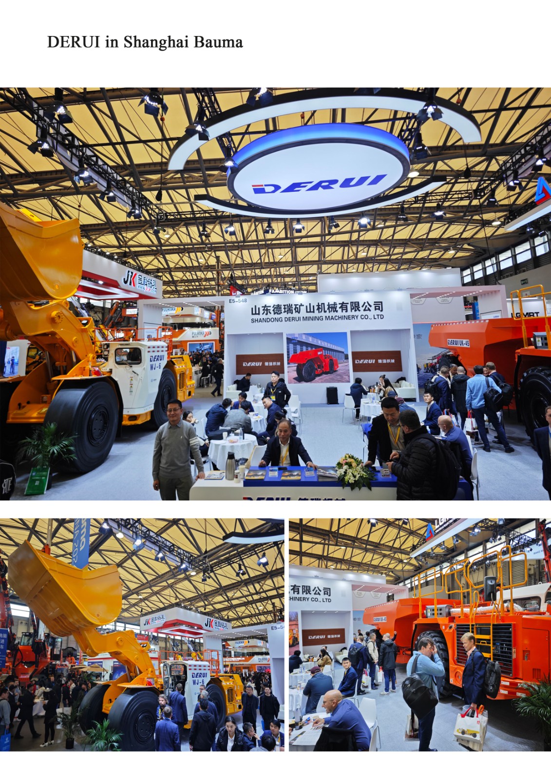 DERUI in Shanghai Bauma 2024