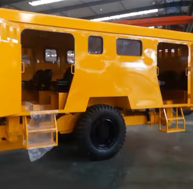 underground person transport truck