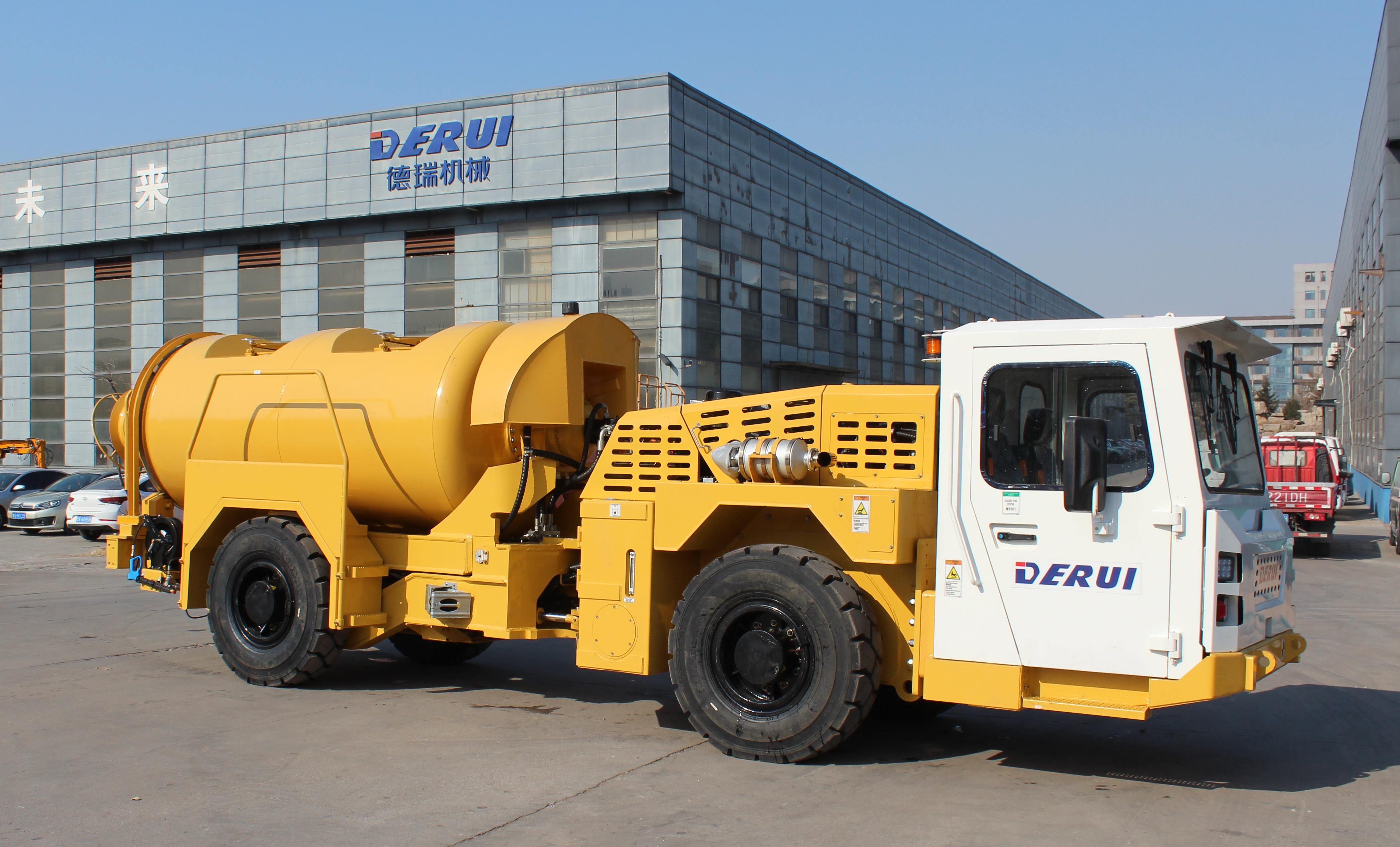 Concrete mixer truck